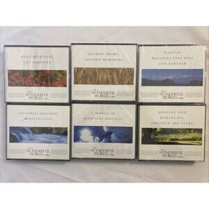 Reader's Digest Music The Wonderful World of Music Lot of 6 CD Sets 2006-2008